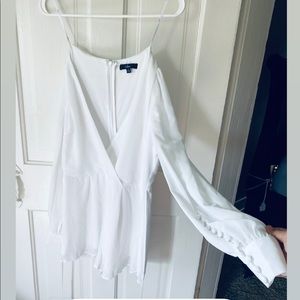 Lulus white romper